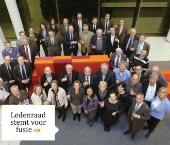 Ledenraad stemt voor fusie